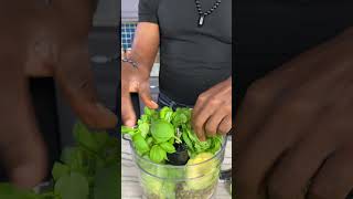 Healthy Vegan Pesto Sauce Oilfree Nutfree [upl. by Thorndike]