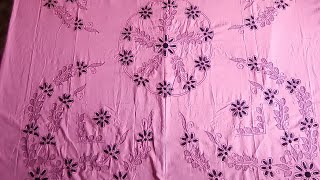 new bedsheet designhand embroidery bedsheelatest bedsheet designfancy bedsheetchadar ka design [upl. by Karab188]