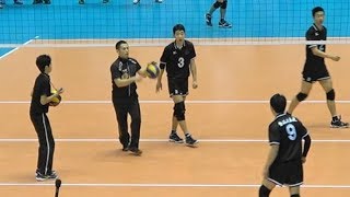 東福岡高等学校 スパイク練習 春高2017男子2回戦より Japan volleyball [upl. by Marcelo]