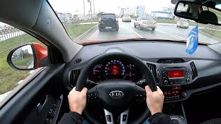 2015 KIA SPORTAGE POV TEST DRIVE [upl. by Nyletac]