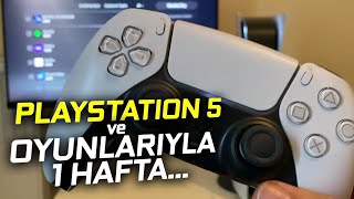 PLAYSTATION 5 VE OYUNLARIYLA 1 HAFTA GEÇİRMEK [upl. by Gonzales]