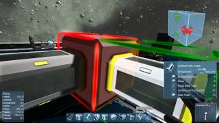 Space Engineers Tutorials 2 Connectors Collectors Conveyors Ejectors And Rotors [upl. by Bowyer]