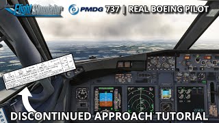 Real 737 Pilot Tutorial  NonStandard GoArounds  PMDG 737 in Microsoft Flight Simulator [upl. by Hsetim]