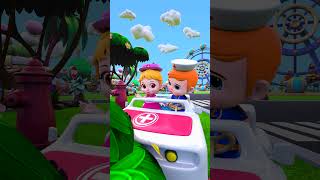 Wheels On The Bus shorts kidssong babysongs nurseryrhyme [upl. by Eijneb312]