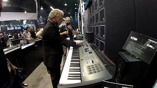 Kurzweil K2700 Demo At NAMM 2022 Day 2 [upl. by Jena]