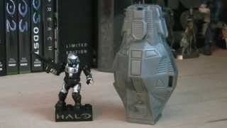 Halo Mega Bloks 97417 Metallic Series Silver ODST Review [upl. by Smada112]