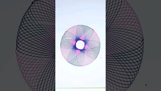 Spirograph ASMR art spirograph asmr satisfying relaxing design drawing 2024 [upl. by Yazbak]