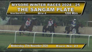 Race No 7 The Sangam Plate DIV  1 [upl. by Narcho631]