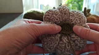 Citrouille au tricot  crochet amigurumi [upl. by Wyly]