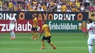 SG Dynamo Dresden  VfB Stuttgart II Tor von Aias Aosman [upl. by Annyahs]