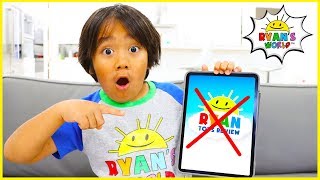 No More Ryan ToysReview [upl. by Enyaj]