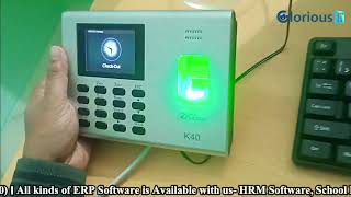 How To Add New User In Biometric Time Attendance Machine । ZKTeco K40 [upl. by Azar584]