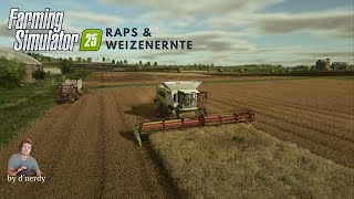 Zielonka Raps amp Weizenernte Ls25 Gameplay [upl. by Phare42]