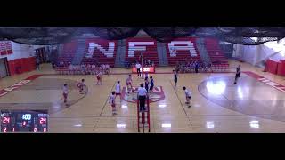 Norwich Free Academy vs Rockville High School Mens Varsity Volleyball CVL Semifinals 2024 [upl. by Llertnad]