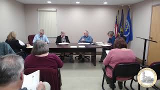 Clearfield County Commissioners Meeting 1232024 [upl. by Adnilim]