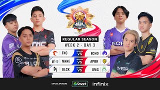 🔴LIVE  MPL PH S13  FILIPINOWeek2 Day 3 [upl. by Nongim]