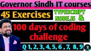 45 Exercises IT courses governor sindh itcourses questions 19 ai trending viral aiplanet fyp [upl. by Lilian]