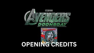 Avengers Doomsday Opening Credits Sketch Concept MF DOOM [upl. by Millford90]