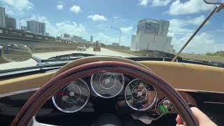 Driving Video Porsche Speedster Replica by JPS Motorsports [upl. by Saiasi943]