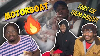 Tory Lanez  Motorboat Official Music Video FUNNY REACTION w SED amp COREY [upl. by Attenwahs]