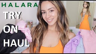 HALARA TRY ON HAUL  dress skirts and more [upl. by Aluor]