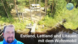 Mit dem Wohnmobil durch Lettland Estland und Litauen  Doku  Reisebericht Baltikum  Pios Welt [upl. by Cami]