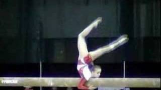 Charlotte Mackie Balance Beam2008 Gymnix International [upl. by Klusek]