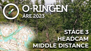 ORINGEN STAGE 3 ⎸ HEADCAM ORIENTEERING [upl. by Aeki588]