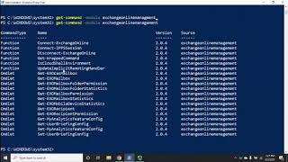 Connecting to Exchange Online in PowerShell [upl. by Talya]