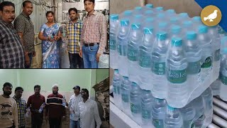 Hyderabad Thousand Litres of substandard water seized in Old City [upl. by Nilved]