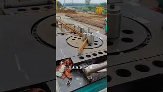 Reinforcement steel Bainding work Steel Banding Tool Instructions 🚧🏗️🥾trendingshortvideocivil [upl. by Itirahc]