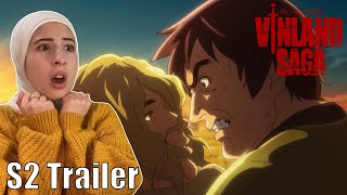 A new journey  Vinland Saga Season 2 Trailer Reaction [upl. by Acined]