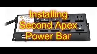 Installing 2nd EB8 Power Bar  Apex Controller [upl. by Aivad]