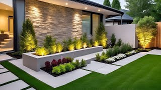 300 Diseño de Jardines de Casas  Patios Modernos  Jardines Hermosos  Patios Pequeños Decorados 2 [upl. by Howlyn]