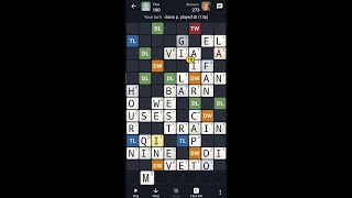 Wordfeud by Bertheussen IT  free multiplayer word puzzle game for Android and iOS  gameplay [upl. by Eissirhc430]