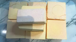 Peachy blocks 🧡 crunchy 🧡 powdery 🧡 satisfying 🧡 asmrgymchalk 🧡 relaxing 🧡 calming [upl. by Ellenrahc]