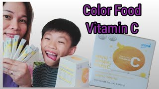 Color Food Vitamin C Atomy Product [upl. by Seko]