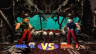 TAS Rugal VS Omega Rugal KoF 98 AE [upl. by Aissenav]