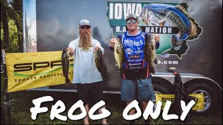 Spro Frog Only Tournament On The Mississippi River [upl. by Sandeep]