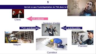 Autoliquidation de la TVA auto entrepreneur en cas de soustraitance dans le BTP [upl. by Oriana]