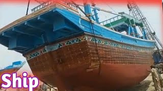 How To Make a Cargo Ship WithWood Handmade Wooden Ship How To Build a Model Ship [upl. by Wasson423]