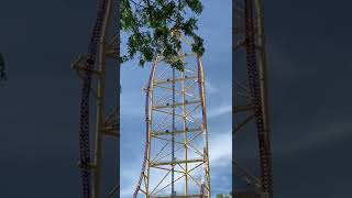 Top Thrill Dragster  Launch from the last day of operations  August 2021 [upl. by Joseph]