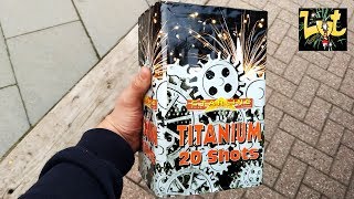 Titanium Willy 20 Shots Fluit amp Salute Cake Starline Vuurwerk [upl. by Madriene]