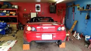 S2000 Tomei Expreme Ti Exhaust w Invidia TP First Start Up [upl. by Louisa856]