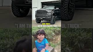 Ram truck vs tata ace cute reactionbike truck tata shorts [upl. by Atnuahs76]