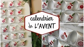 1 calendrier de lavent class et réutilisable DIY [upl. by Adnaval]