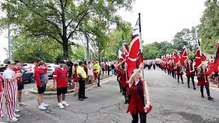 NC State Marching Band  Parade 3 outside Carter Finley before Football Game  9142024 [upl. by Rehteh]