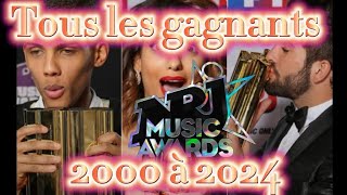 2000 2024  tous les gagnants des NRJ music awards depuis sa création francophone de lannée [upl. by Lednahs]