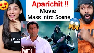 Aparichit Anniyan Vikram MASS Intro Scene Reaction  Hindi Dubbed Movie [upl. by Rae]