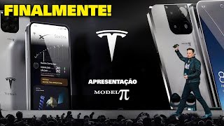 CHEGA AO MERCADO Elon Musk ANUNCIA o Lançamento do Telefone Tesla Nesta DATA Elon Musk Dublado [upl. by Elleynod]